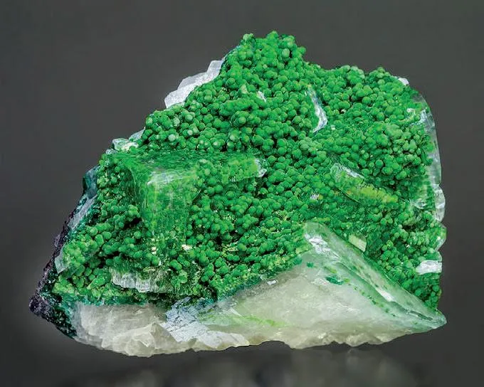 Conichalcite, Calcite image