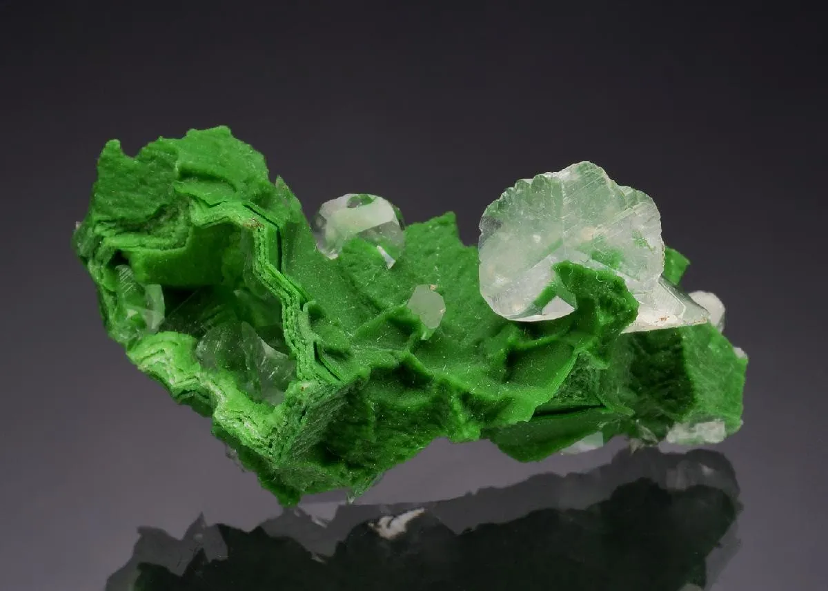 Conichalcite cast with Calcite - image 1