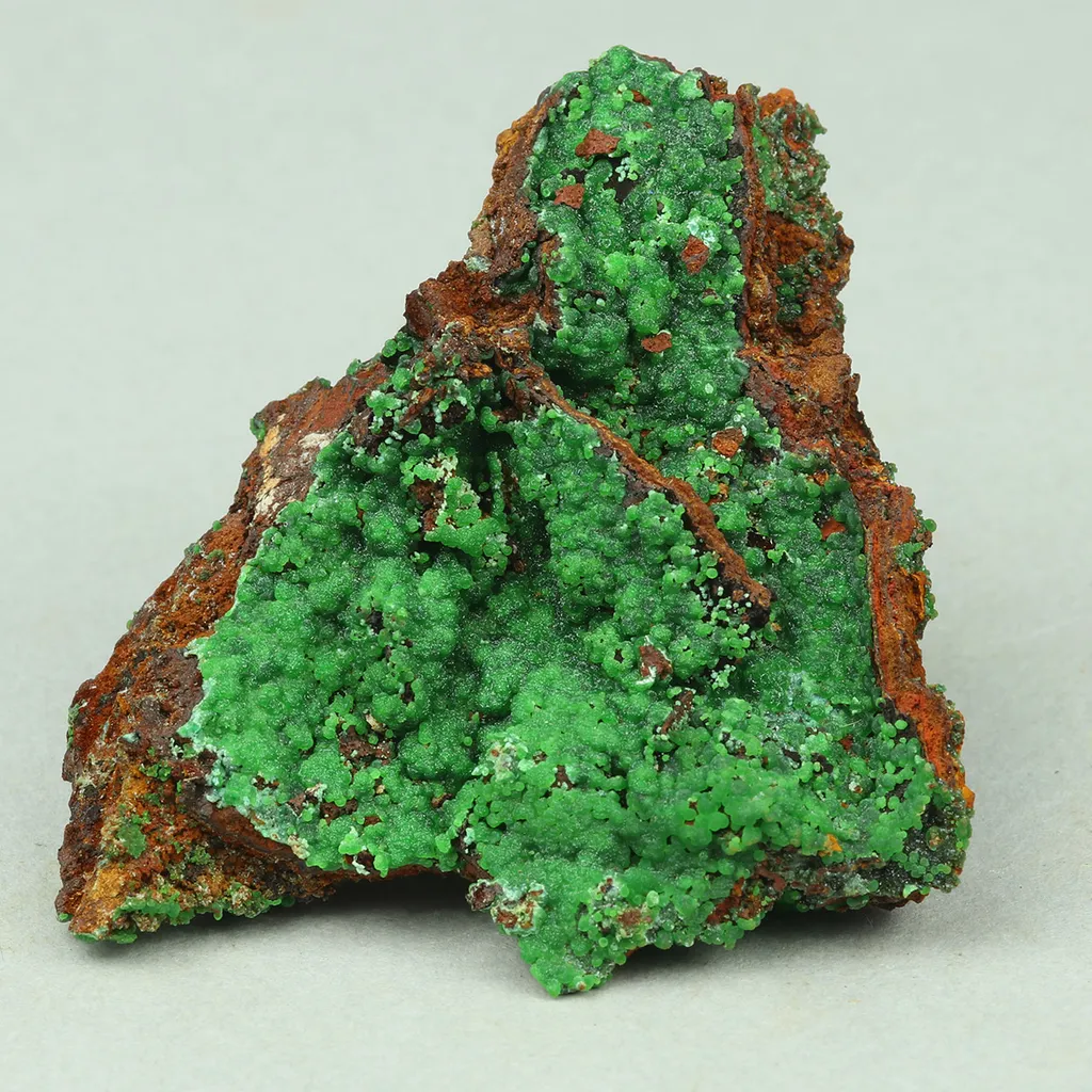Conichalcite from Greece, Attica, Kamariza Mines, Hilarion Mine - image 2
