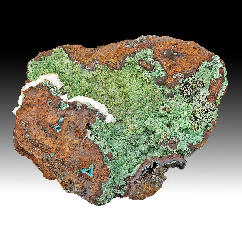 Conichalcite with Adamite image