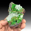 Conichalcite with Calcite - image 1