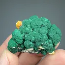 Conichalcite with Cuprite, Calcite - image 1