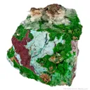 Conichalcite with Halloysite and Calcite - image 2