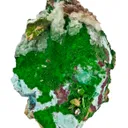 Conichalcite with Halloysite and Calcite - image 4