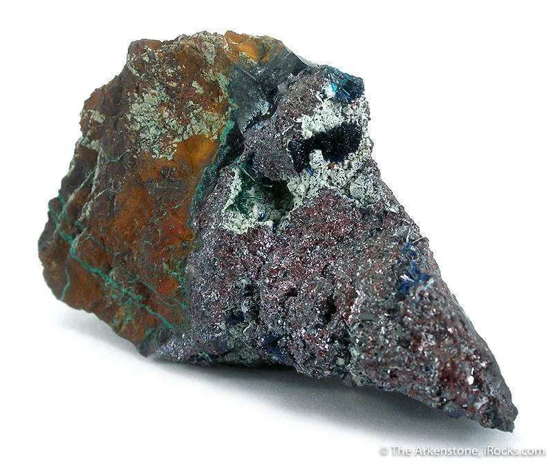 Connellite on Cuprite - image 1