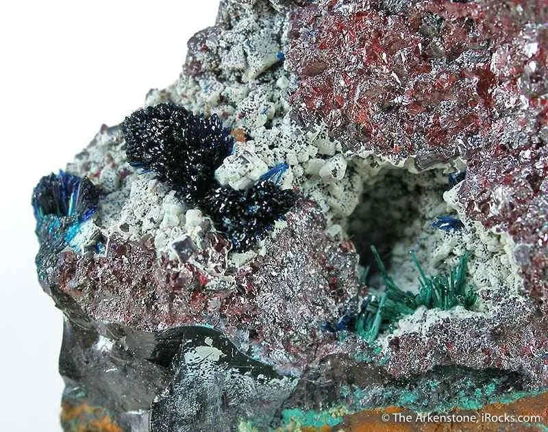 Connellite on Cuprite - image 3