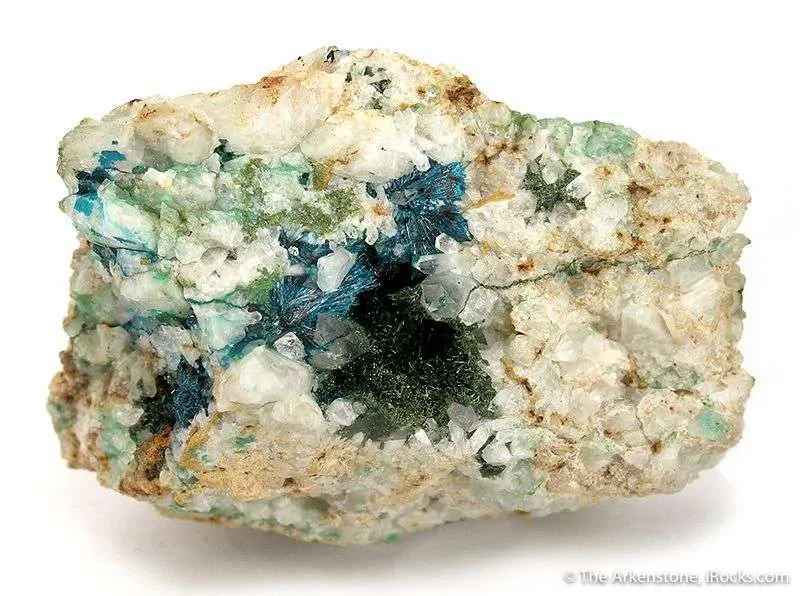 Connellite With Olivenite - image 2
