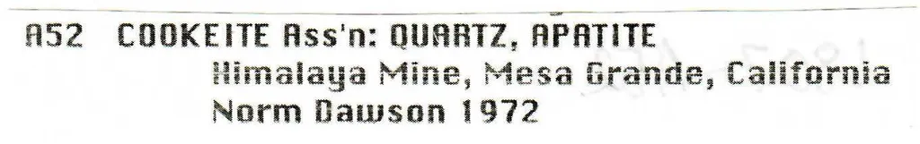 COOKEITE after Elbaite with Quartz and Apatite - image 6