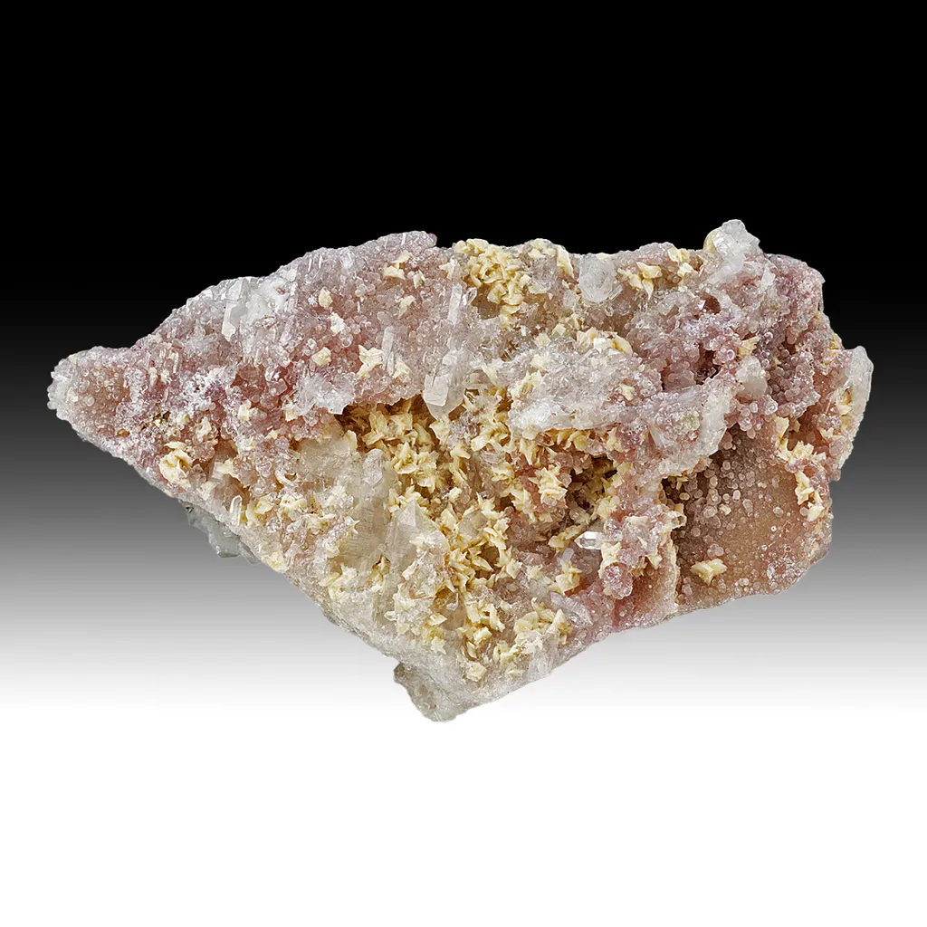 Cookeite with Quartz, Siderite image