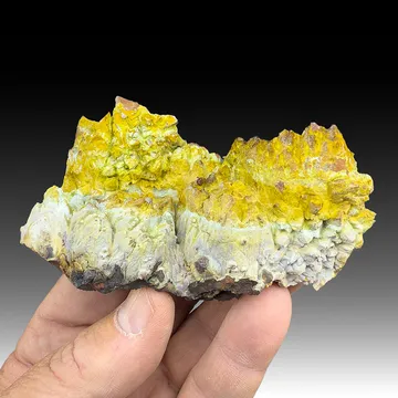 Copiapite from Hilarion Mine, Kamariza Mines, Attica, Greece
