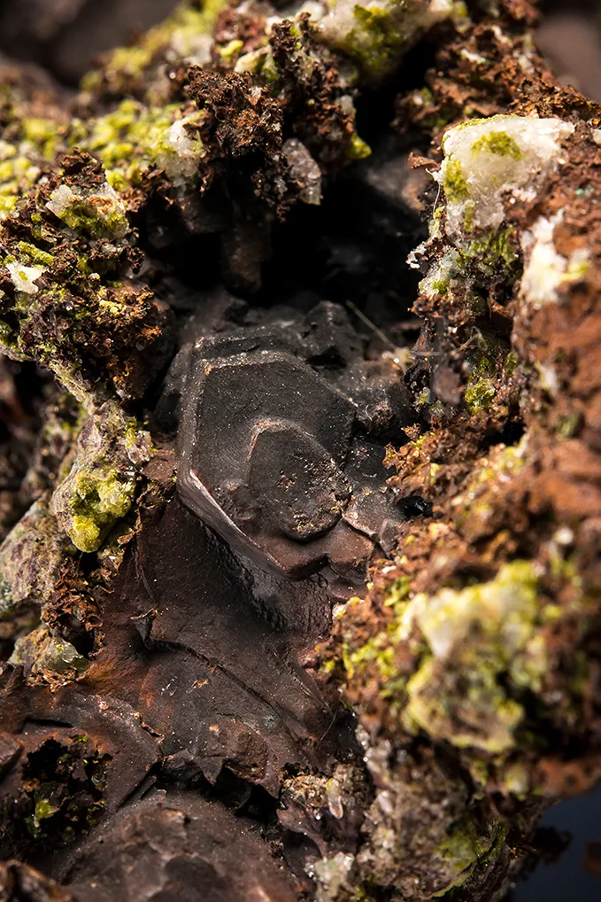 Copper after Heulandite? with Epidote - image 5