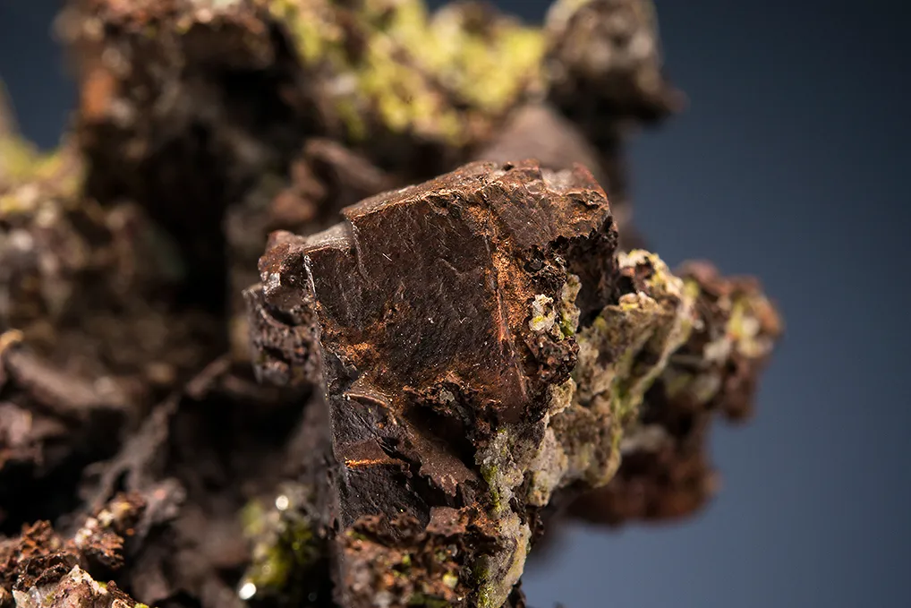 Copper after Heulandite? with Epidote - image 4