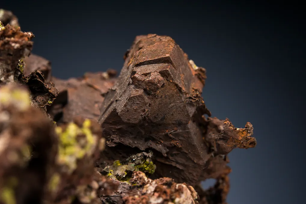 Copper after Heulandite? with Epidote image
