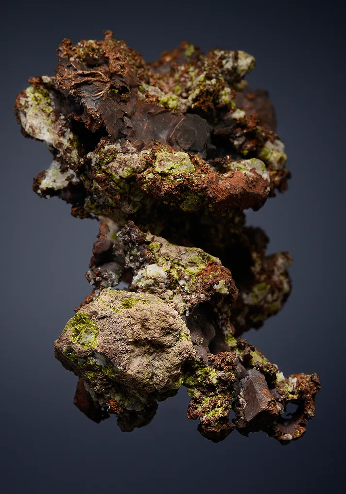 Copper after Heulandite? with Epidote - image 6