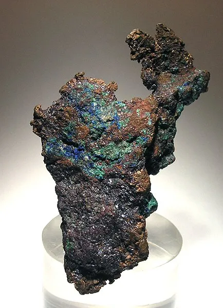 Copper, Azurite, Malachite image