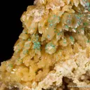 Copper crystals on Mimetite - image 3
