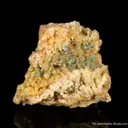 Copper crystals on Mimetite - image 2