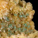 Copper crystals on Mimetite - image 1
