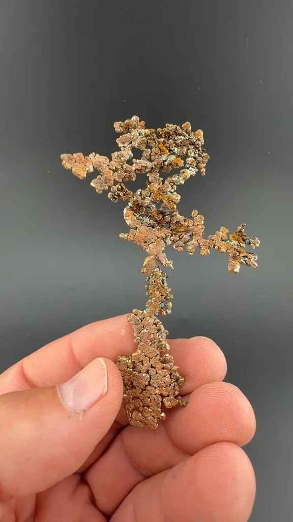 Copper from Bou Nahas mine, Oumjrane mining area, Drâa-Tafilalet Region, Morocco - image 2
