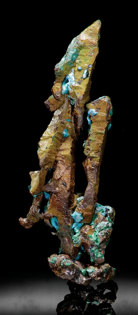 Copper from Chimney Rock Quarry, New Jersey, USA image