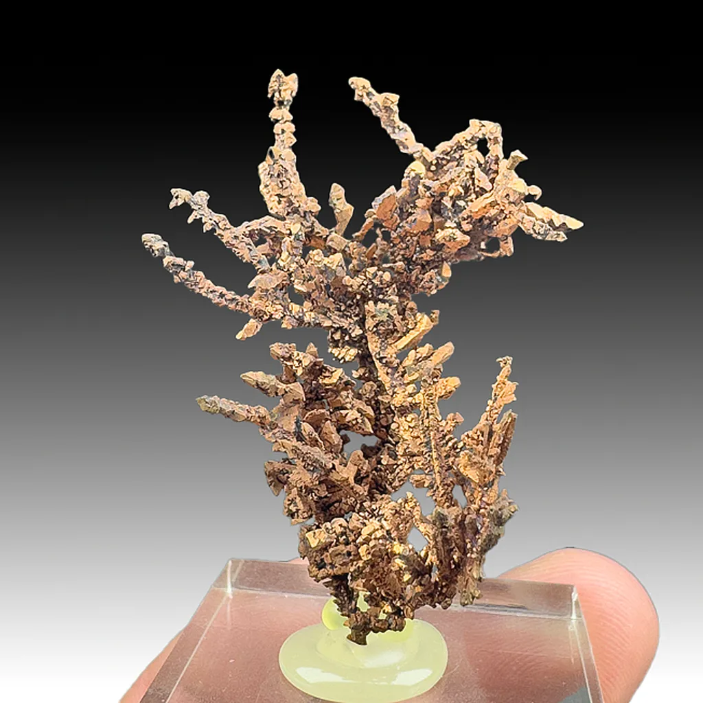 Copper from Fengjiashan Mine, Daye Co., Huangshi, Hubei, China image