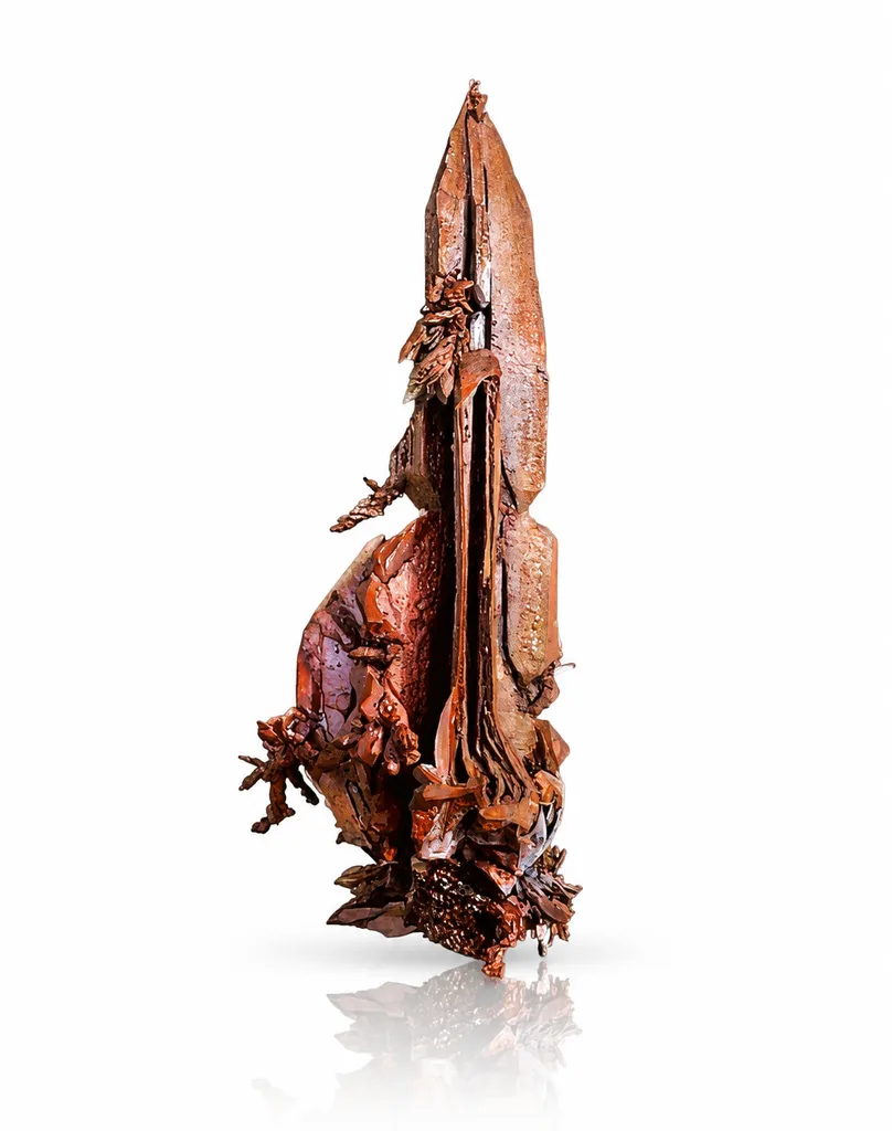Copper from Morocco, Drâa-Tafilalet Region, Oumjrane mining area image