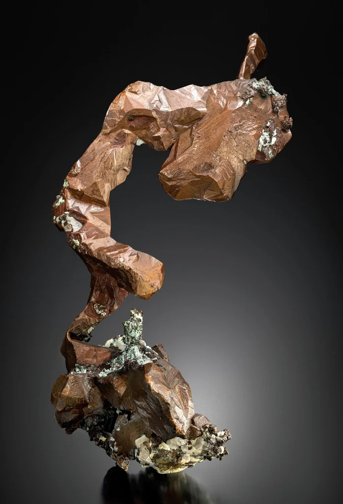 Copper from Quincy Mine, Michigan, USA image