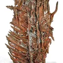 Copper "Herringbone" With Quartz - image 1