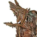 Copper "Herringbone" With Quartz - image 3