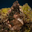 Copper in Calcite on Epidote - image 2