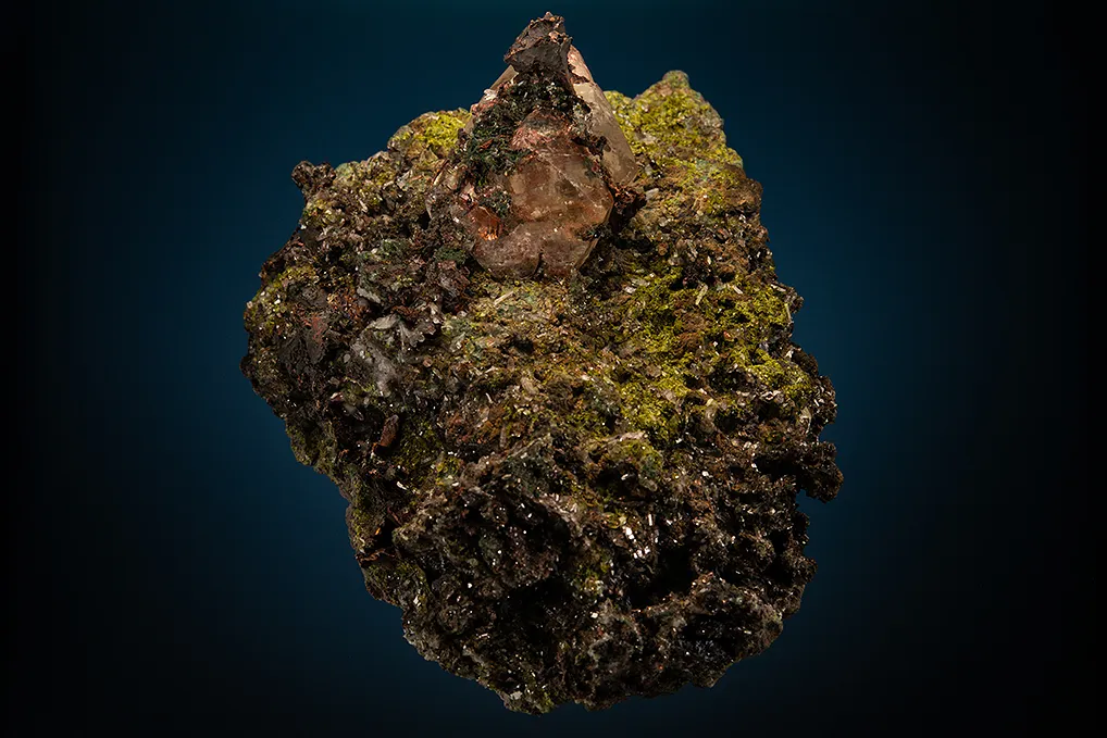 Copper in Calcite on Epidote image