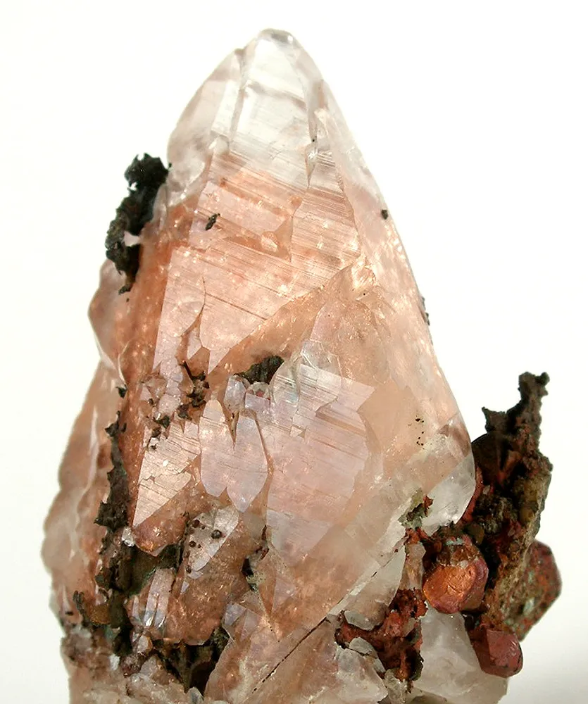 Copper in Calcite, With Copper - image 4