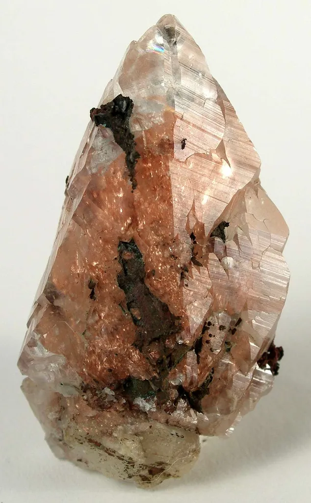 Copper in Calcite, With Copper - image 2