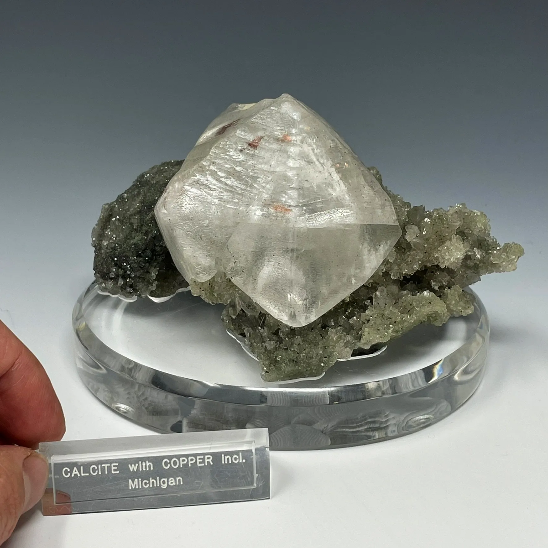 Copper Included Calcite - image 1