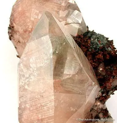 Copper-Included Calcite on Copper - image 2
