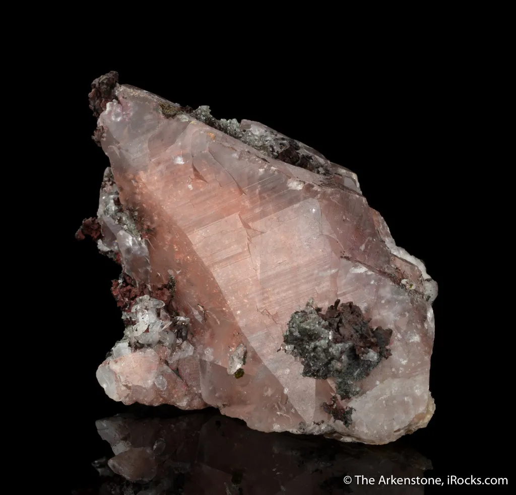Copper on and included in Calcite - image 2