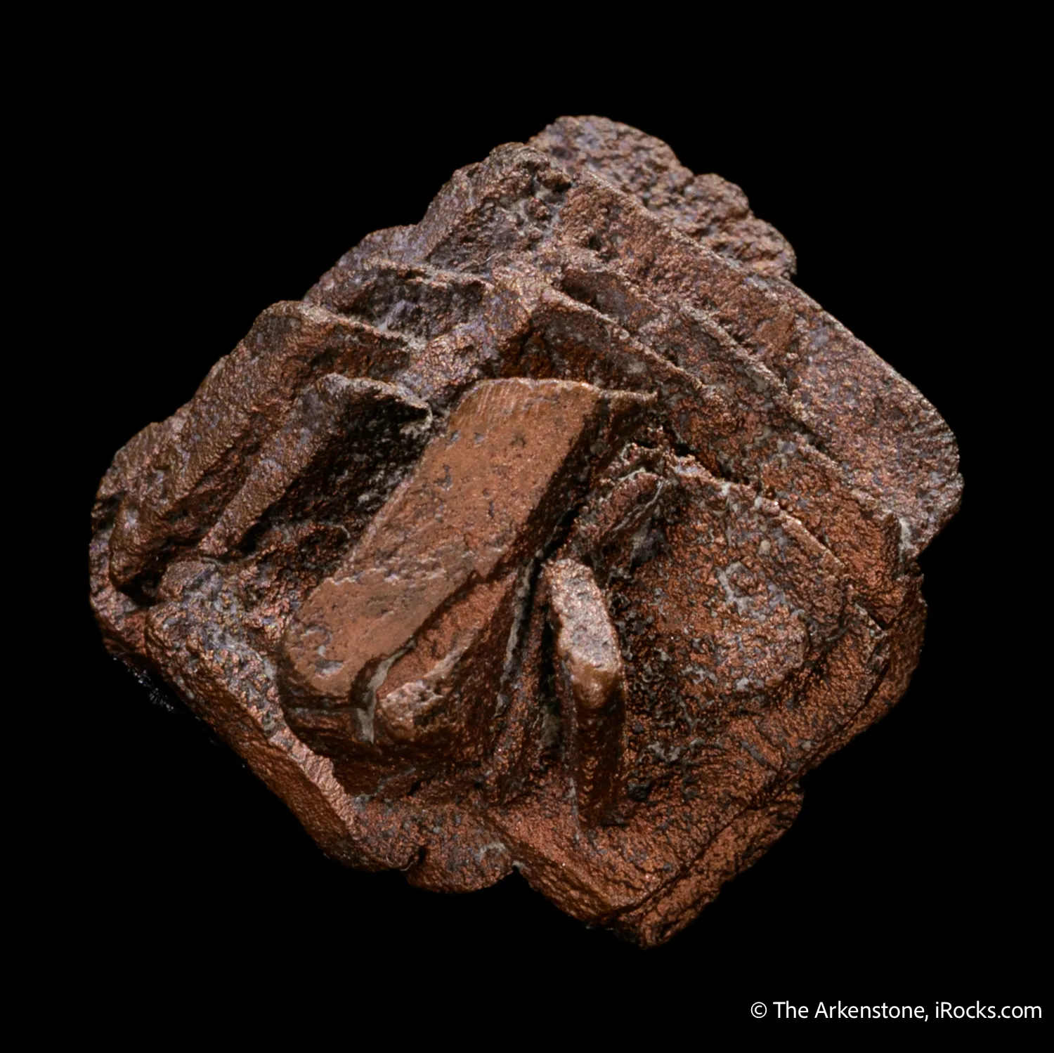 Copper ps. Azurite "rose" - image 5