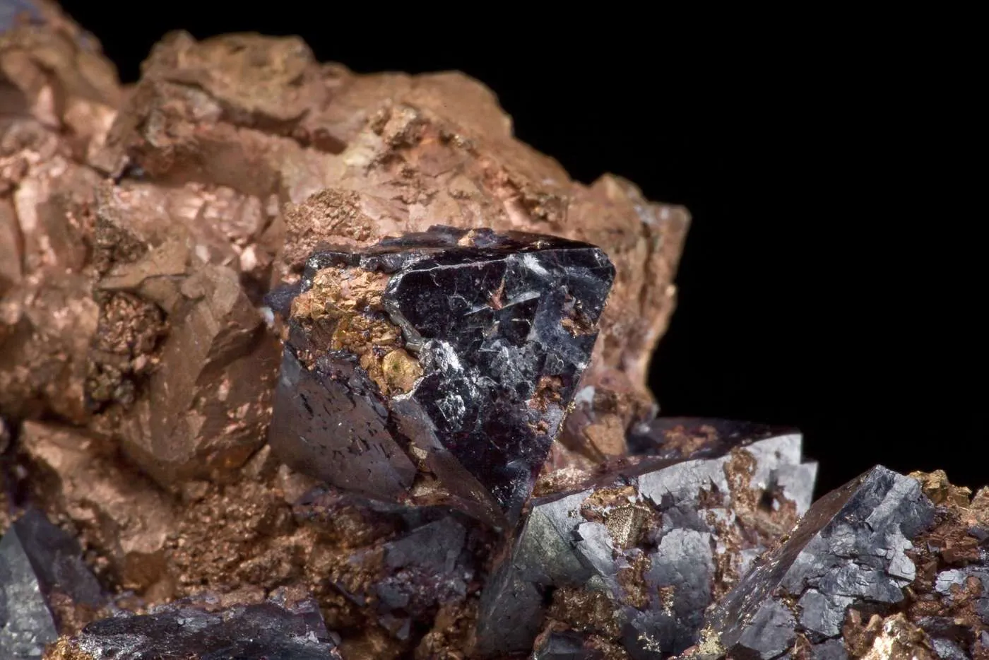 Copper Pseudomorph After Cuprite With Cuprite - image 4