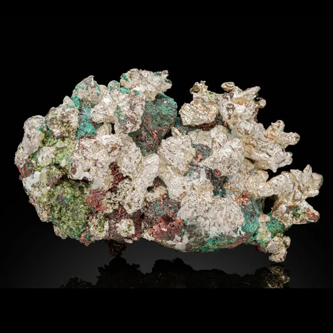 Copper, Silver from USA, Michigan, Houghton County, Calumet Township, Kearsarge, Kearsarge Mine image