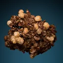 Copper (Spinel twins) with Analcime - image 1