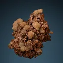 Copper (Spinel twins) with Analcime - image 5
