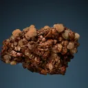 Copper (Spinel twins) with Analcime - image 4