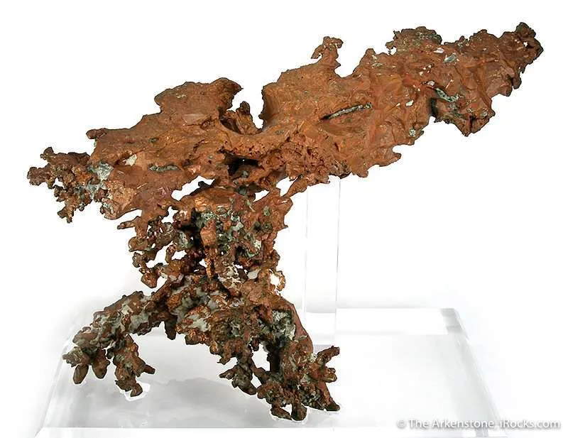 Copper With 1800'S Era Drill Impression image