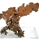 Copper With 1800'S Era Drill Impression - image 1