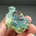Copper with Calcite, Chrysocolla - image 2
