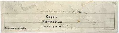 Copper With Calcite (Circa 1860'S) - image 9