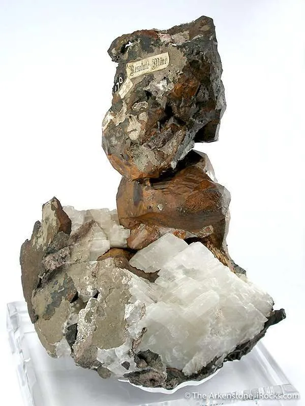 Copper With Calcite (Circa 1860'S) - image 3