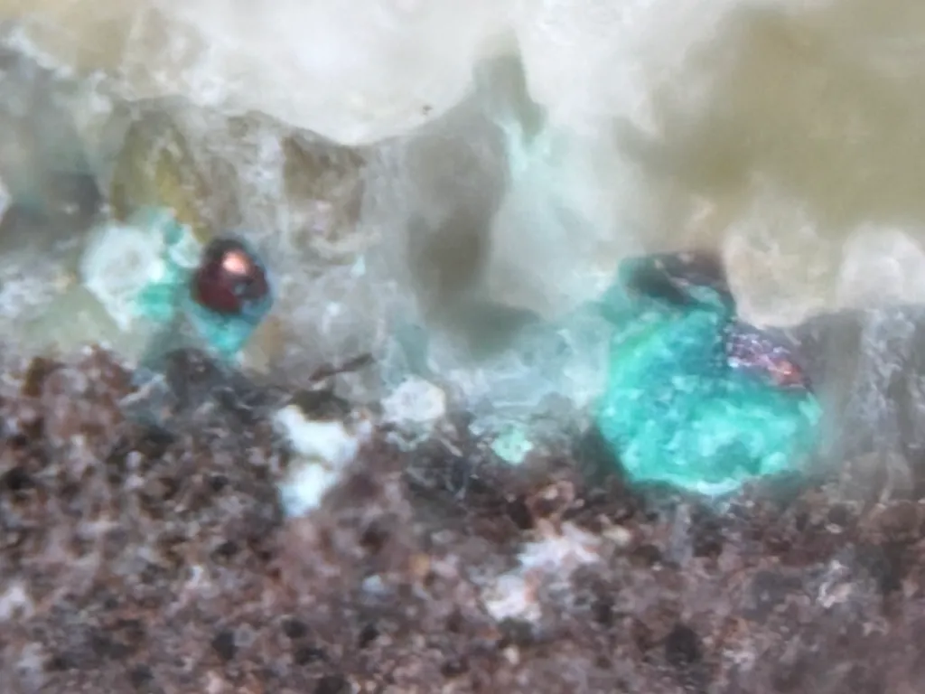 Copper with Chrysocolla? image