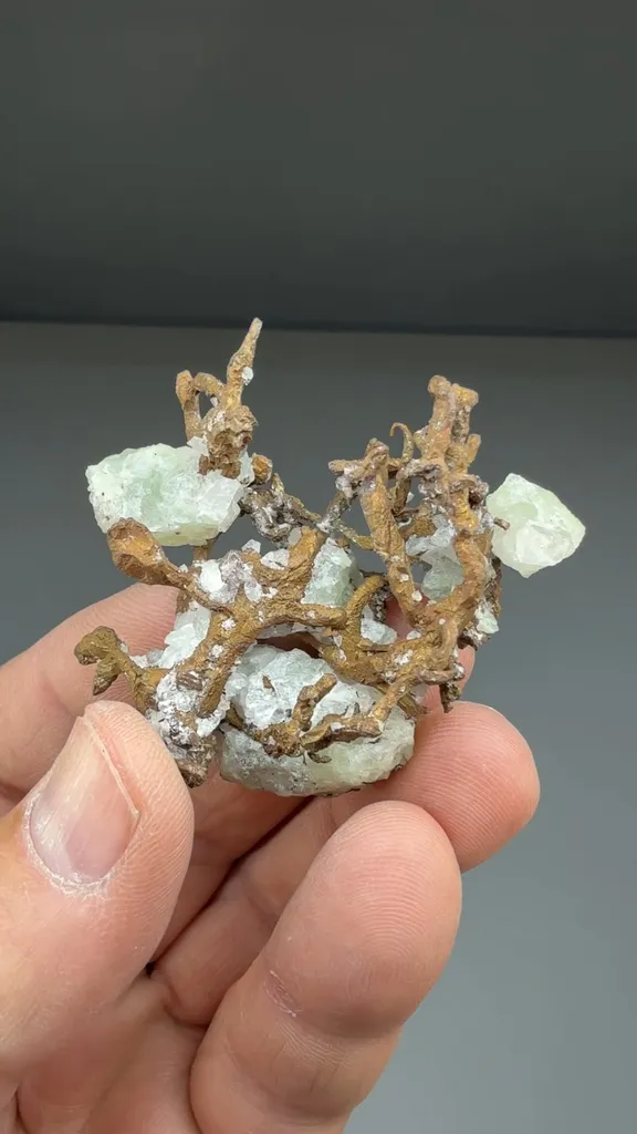 Copper with Datolite - image 2