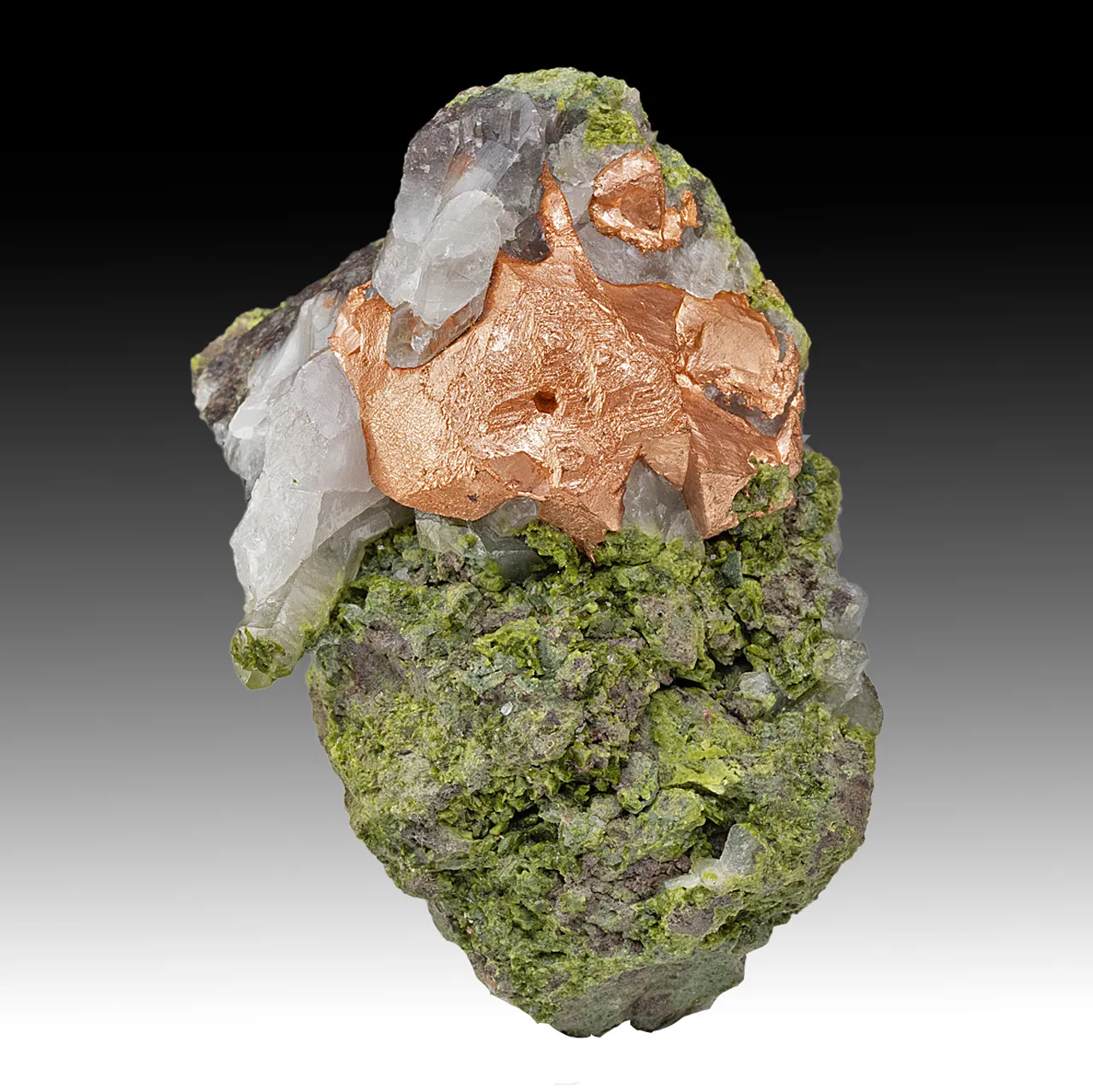 Copper with Epidote - image 1